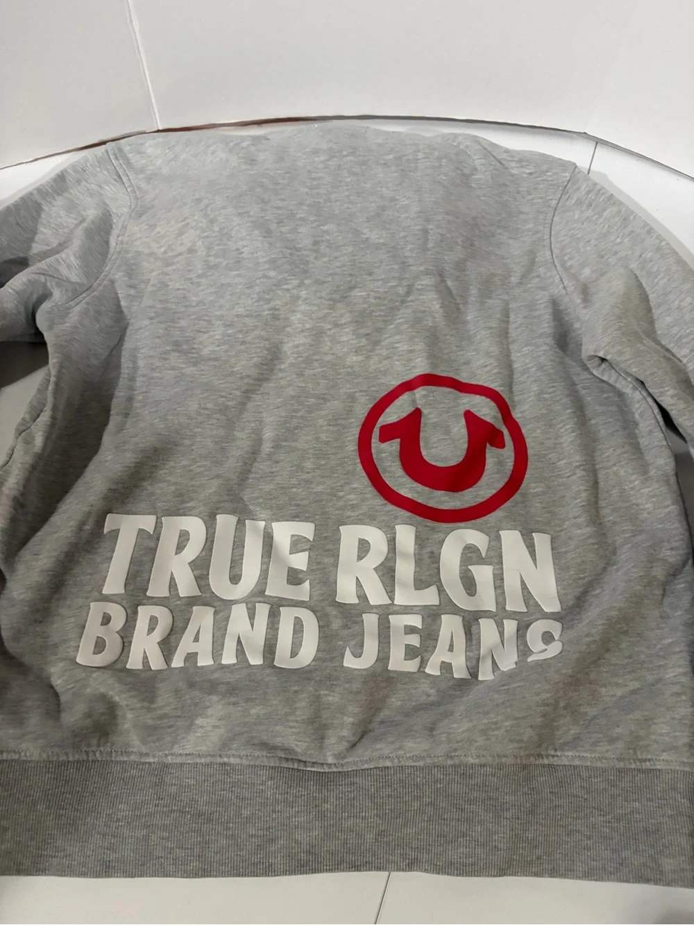 True Religion light gray